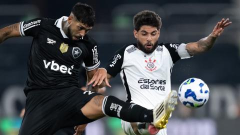 Capa de Botafogo x Corinthians: onde assistir e quem deve jogar no Nilton Santos