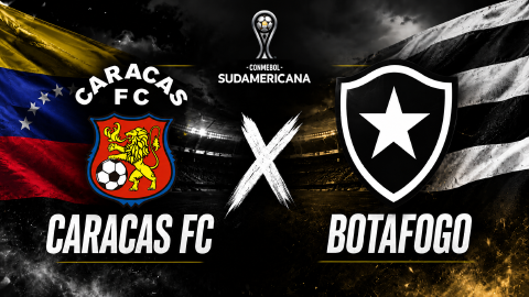 Capa de Caracas x Botafogo: onde assistir e prováveis escalações na Sul-Americana